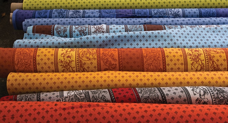 Custom Printed Cotton Linen Fabric. Cotton Linen Fabric Printing